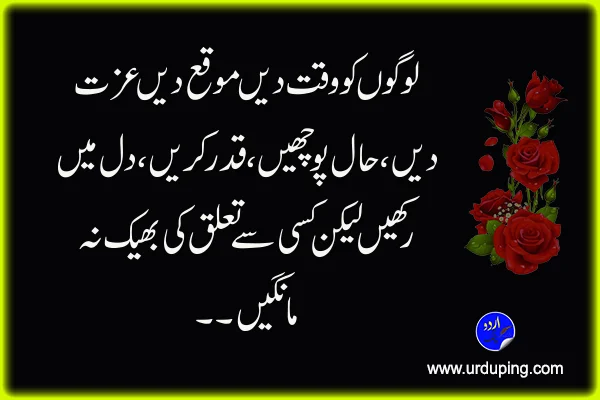 Life quotes in urdu
