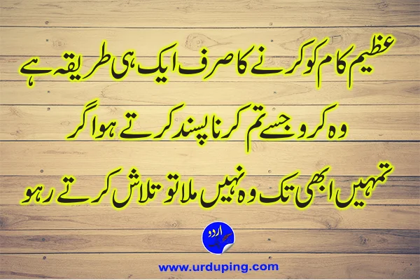Quotes on Trust in Urdu 
