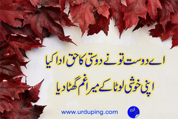 Dosti Poetry in Urdu