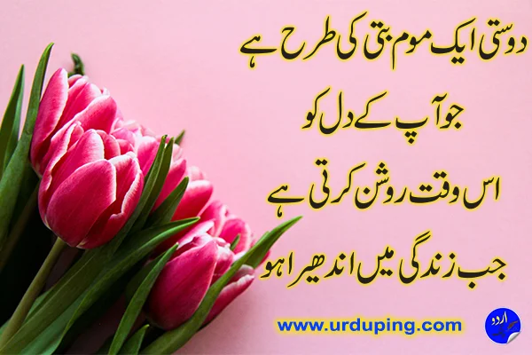 dosti poetry in urdu online copy paste