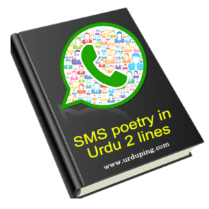 SMS poetry in Urdu 2 lines